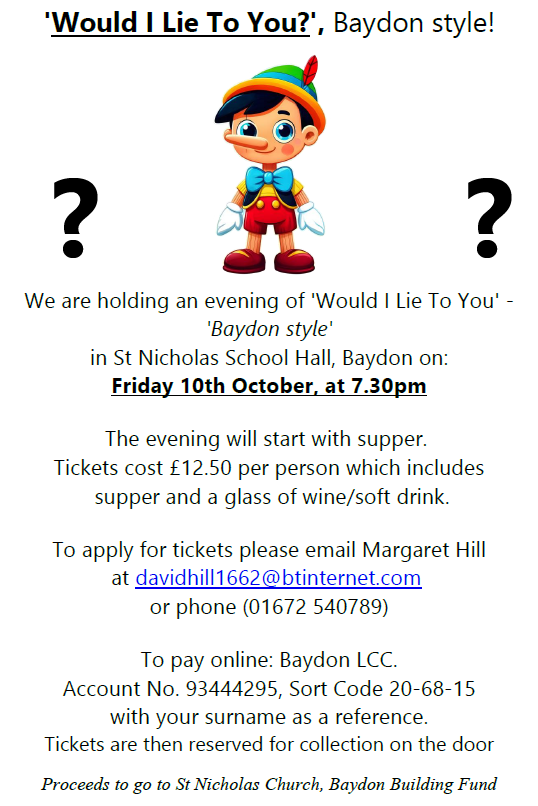 'Would I Lie To You' in the School Hall