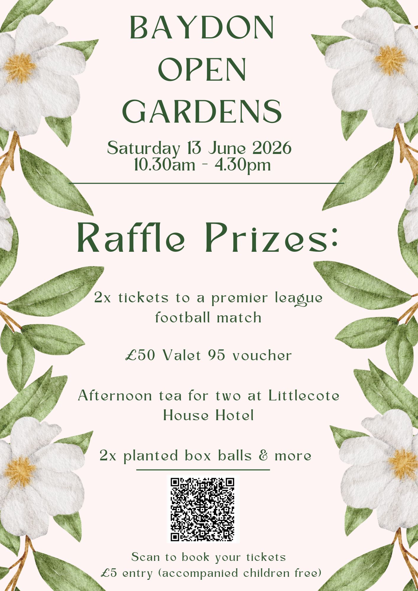 Baydon Open garden