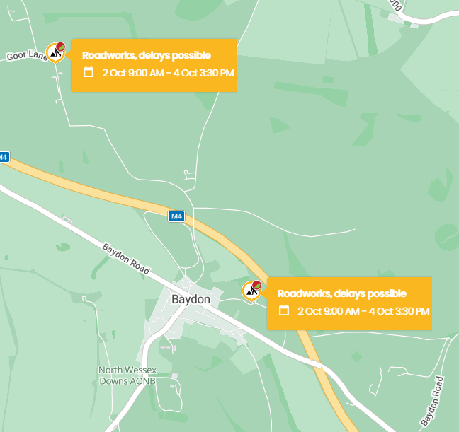 road works