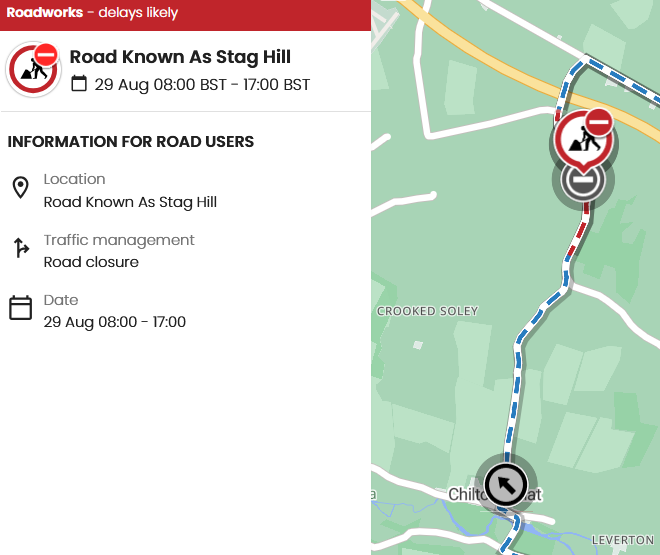 road works