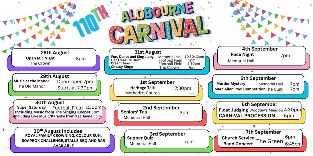 Aldbourne carnival 2025