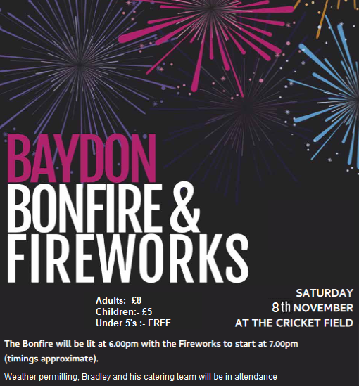 Baydon Fireworks